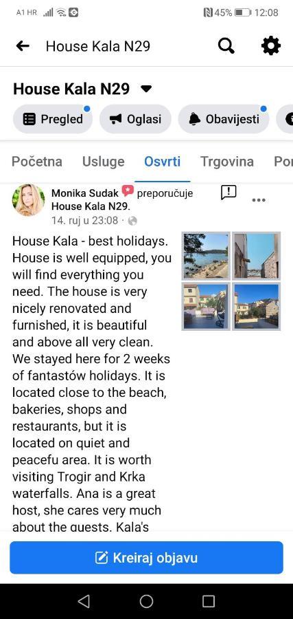 House Kala N29 Villa Jezera Dış mekan fotoğraf